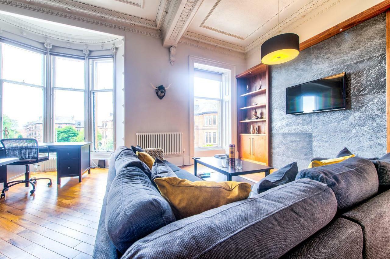Апартаменты 32 Victoria Crescent Road Глазго Экстерьер фото