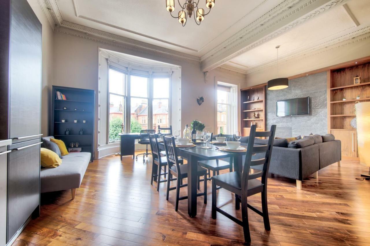 Апартаменты 32 Victoria Crescent Road Глазго Экстерьер фото