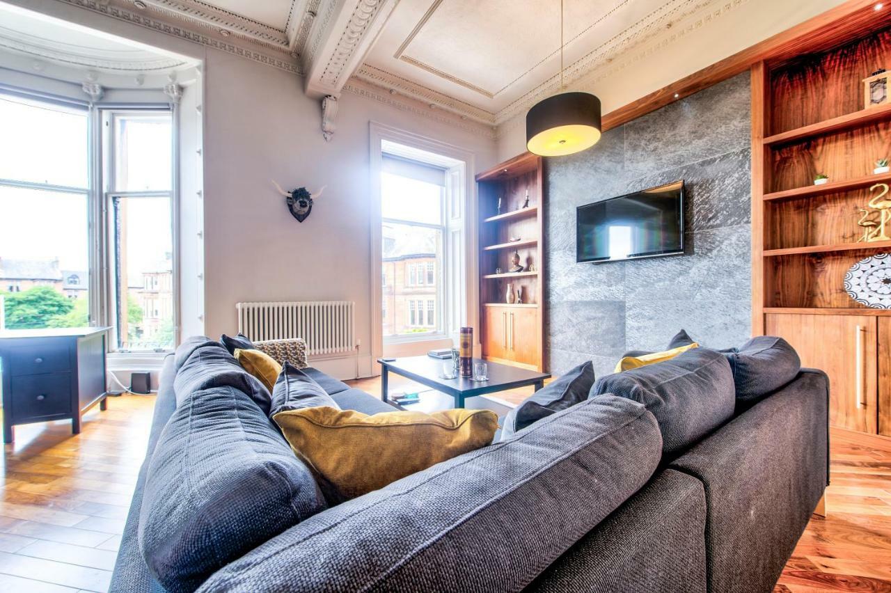 Апартаменты 32 Victoria Crescent Road Глазго Экстерьер фото
